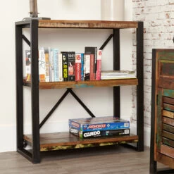 Low Open Bookcase - Urban Chic -Home Essentials Shop pic 4658 3 5ff8594068040