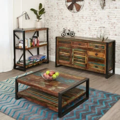 Low Open Bookcase - Urban Chic -Home Essentials Shop pic 4658 3 5ff859b5e5776