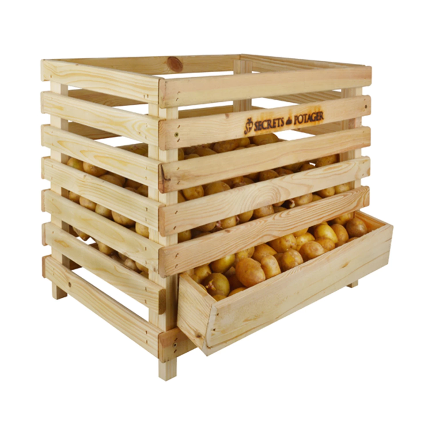 Wooden Potato Crate 1 Wooden Potato Crate