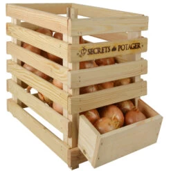 Pinewood Onion Crate