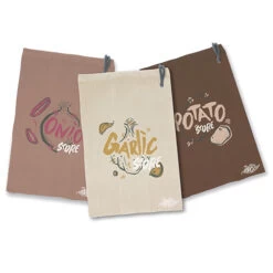 3 X Vegetable Storage Bags