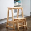 Folding Wooden Step-Stool