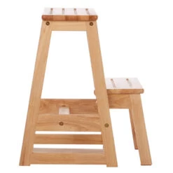 Folding Wooden Step-Stool -Home Essentials Shop pic 4989 3 5ffdc2aac1add