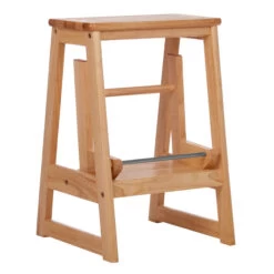 Folding Wooden Step-Stool -Home Essentials Shop pic 4989 3 5ffdc2babcdc6