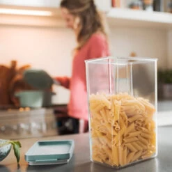 3 X Stacking Kitchen Storage Canisters - Omnia - Blue -Home Essentials Shop pic 5121 3 5fb2960d2312d