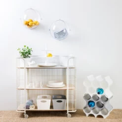 2 X Wall Mounted Fruit Bowls -Home Essentials Shop pic 5182 3 5fb4dc325be14