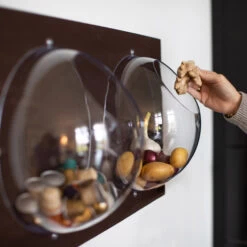 2 X Wall Mounted Fruit Bowls -Home Essentials Shop pic 5182 3 60ffeac12718b