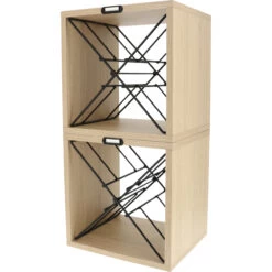 Stackable Wine Storage Cube -Home Essentials Shop pic 5253 3 5fb3af458f3d4