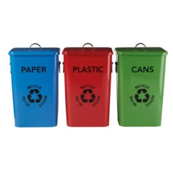 Set Of 3 Recycling Bins -Home Essentials Shop pic 5384 3 5faab7de727c9