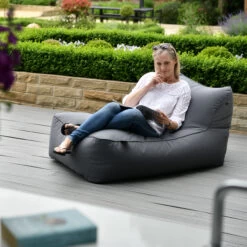 The B-Bed Beanbag Lounger - Aqua -Home Essentials Shop pic 5405 3 610164caf1e56
