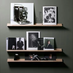 1 X Studio Display Shelf - Solid Oak