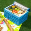 Folding Picnic Crate & Cool Bag