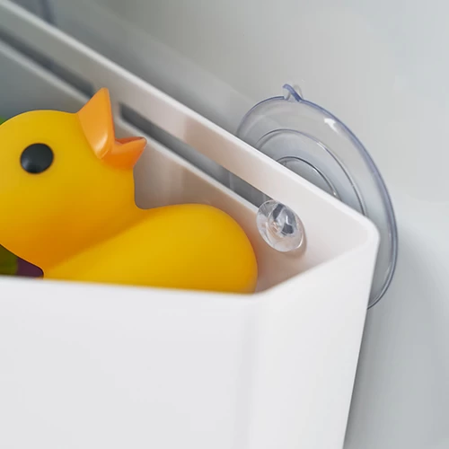 Corner Suction Shower Caddy - White 4 Corner Suction Shower Caddy - White - Image 4