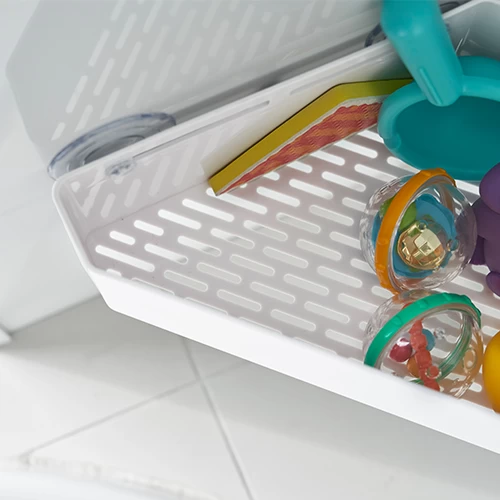 Corner Suction Shower Caddy - White 5 Corner Suction Shower Caddy - White - Image 5