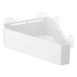 Corner Suction Shower Caddy - White 15 Corner Suction Shower Caddy - White -Home Essentials Shop pic 9019 3 5db716662de55