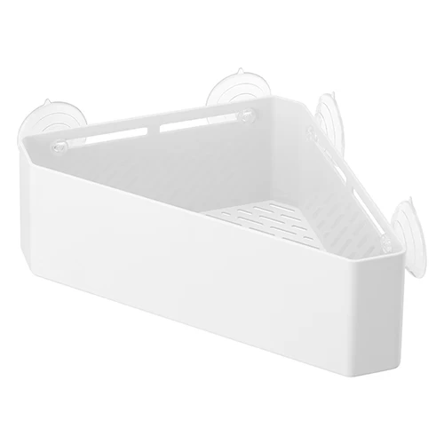 Corner Suction Shower Caddy - White 8 Corner Suction Shower Caddy - White - Image 8