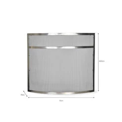 Bretforton Firescreen - Small - Silver -Home Essentials Shop pic 9067 3 5dfa781266aa0