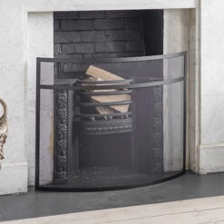 Bretforton Firescreen - Large - Silver -Home Essentials Shop pic 9068 3 5dfa7978d4883