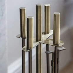 Ebrington Fireside Tool Set - Antique Brass -Home Essentials Shop pic 9070 3 5dfb5099e9005
