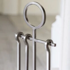 Paxford Fireside Tool Set - Silver -Home Essentials Shop pic 9071 3 5dfa7b20e4443