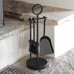 Paxford Fireside Tool Set - Silver -Home Essentials Shop pic 9071 3 5dfa7b2bd9628