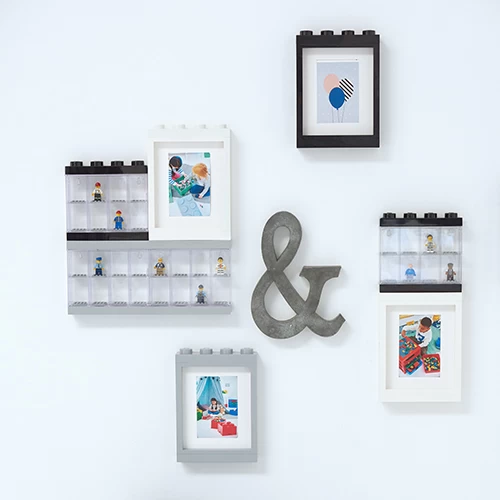 LEGO Photo Display Frame - Grey 2 LEGO Photo Display Frame - Grey - Image 2