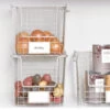 Stackable Pantry Basket With Label Holder - Classico