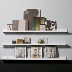 3 X Studio Display Shelves - White