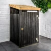 Wooden Wheelie Bin Store - Chelwood