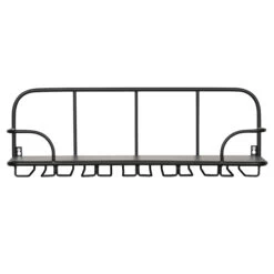 Wine Glass & Bottle Storage Shelf - Hugo -Home Essentials Shop pic 9209 3 5fbd073f821e4