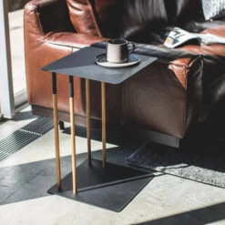 Side Table - Plain - Light Wood & White -Home Essentials Shop pic 9250 3 5f9008064e4f1