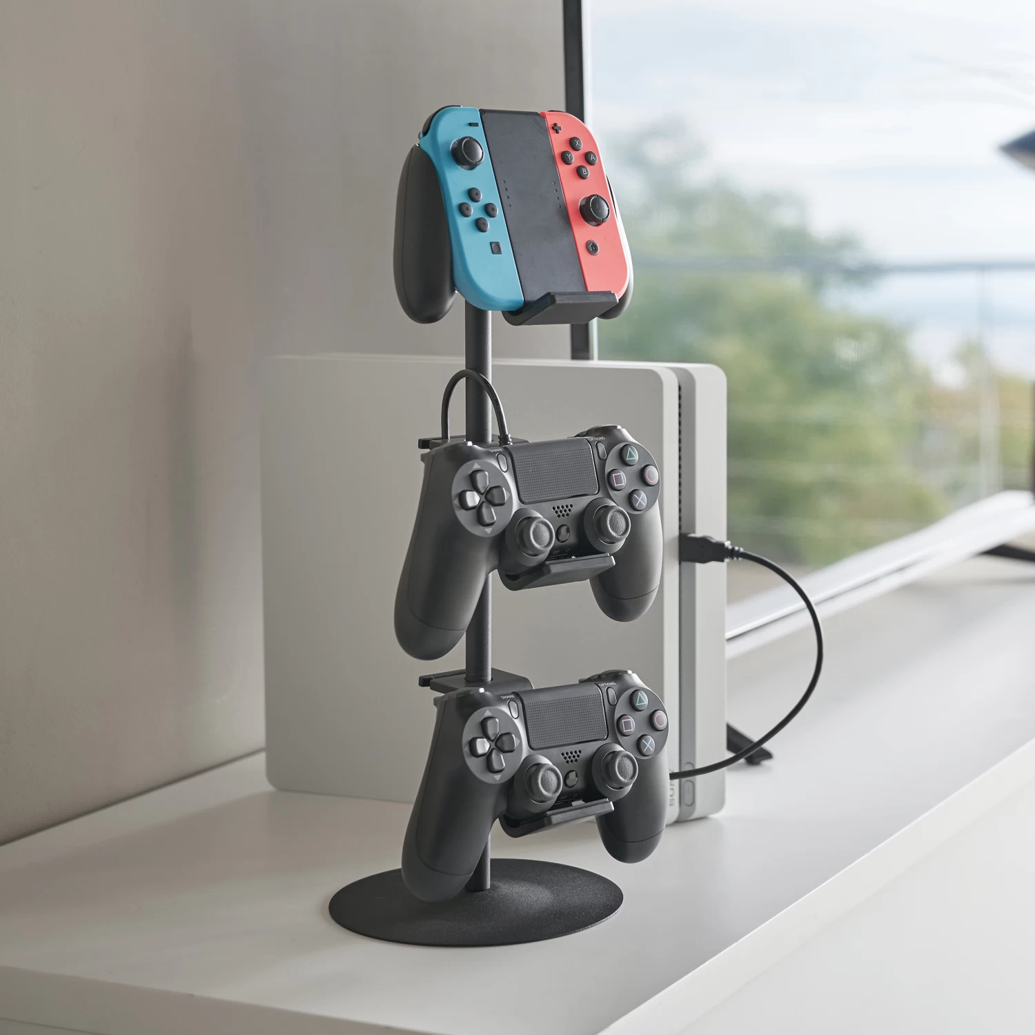 Controller Holder - Gaming - Black 2 Controller Holder - Gaming - Black - Image 2