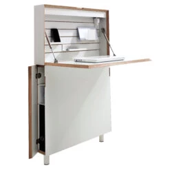 Slimline Desk - Flatmate - White -Home Essentials Shop pic 9267 3 5faea0c6ce2f7