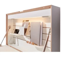 Slimline Desk - Flatmate - White -Home Essentials Shop pic 9267 3 5faea2748c679