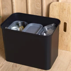 Smartstore Collect Recycling Bin - Black With Birch Lid 12 Smartstore Collect Recycling Bin - Black With Birch Lid -Home Essentials Shop pic 9272 3 5fc658bf66750