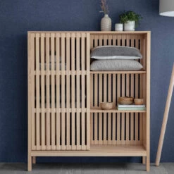 Wooden Storage Unit - Linear -Home Essentials Shop pic 9280 3 5fbe6478291a9