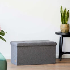 Grey Storage Ottoman Bench -Home Essentials Shop pic 9346 3 601ab3d3919a1
