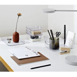 Stacking Lidded Fridge Storage Box Bundle - Clear -Home Essentials Shop pic 9377 3 602fe0fe199ee