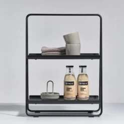 Freestanding Table Top Shelf - A Frame - Black -Home Essentials Shop pic 9378 3 6033cda11147d