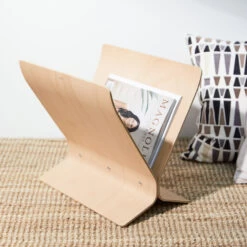 Magazine Rack - Arling - Walnut -Home Essentials Shop pic 9439 3 606467030ab30