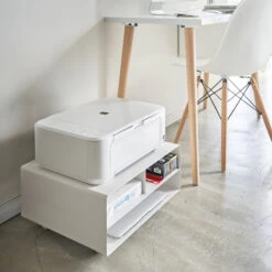 Printer Storage Unit - White -Home Essentials Shop pic 9542 3 60c750241e599