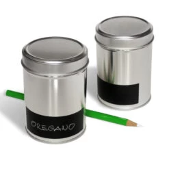 Spice Storage Tins - Set Of 6