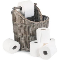Loo Roll And Magazine Holder - Willow