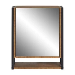 Wall Mounted Mirrored Bathroom Cabinet - Margo -Home Essentials Shop pic 9627 3 60ffe3036fc0e