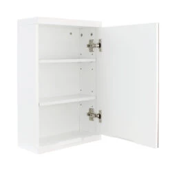 High Gloss Bathroom Mirror Cabinet - Grey 7 High Gloss Bathroom Mirror Cabinet - Grey -Home Essentials Shop pic 9675 3 61112e3468164