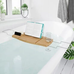 Bamboo Bath Caddy - Aquala