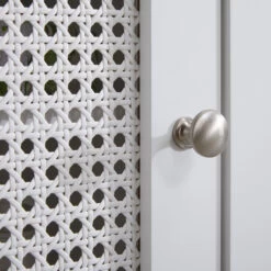 Bathroom Storage Cabinet - Rafia - White -Home Essentials Shop pic 9695 3 61251290d53a0