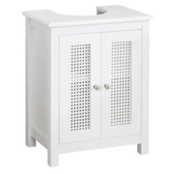 Under Sink Storage Cabinet - Rafia - White -Home Essentials Shop pic 9696 3 61261053b5815