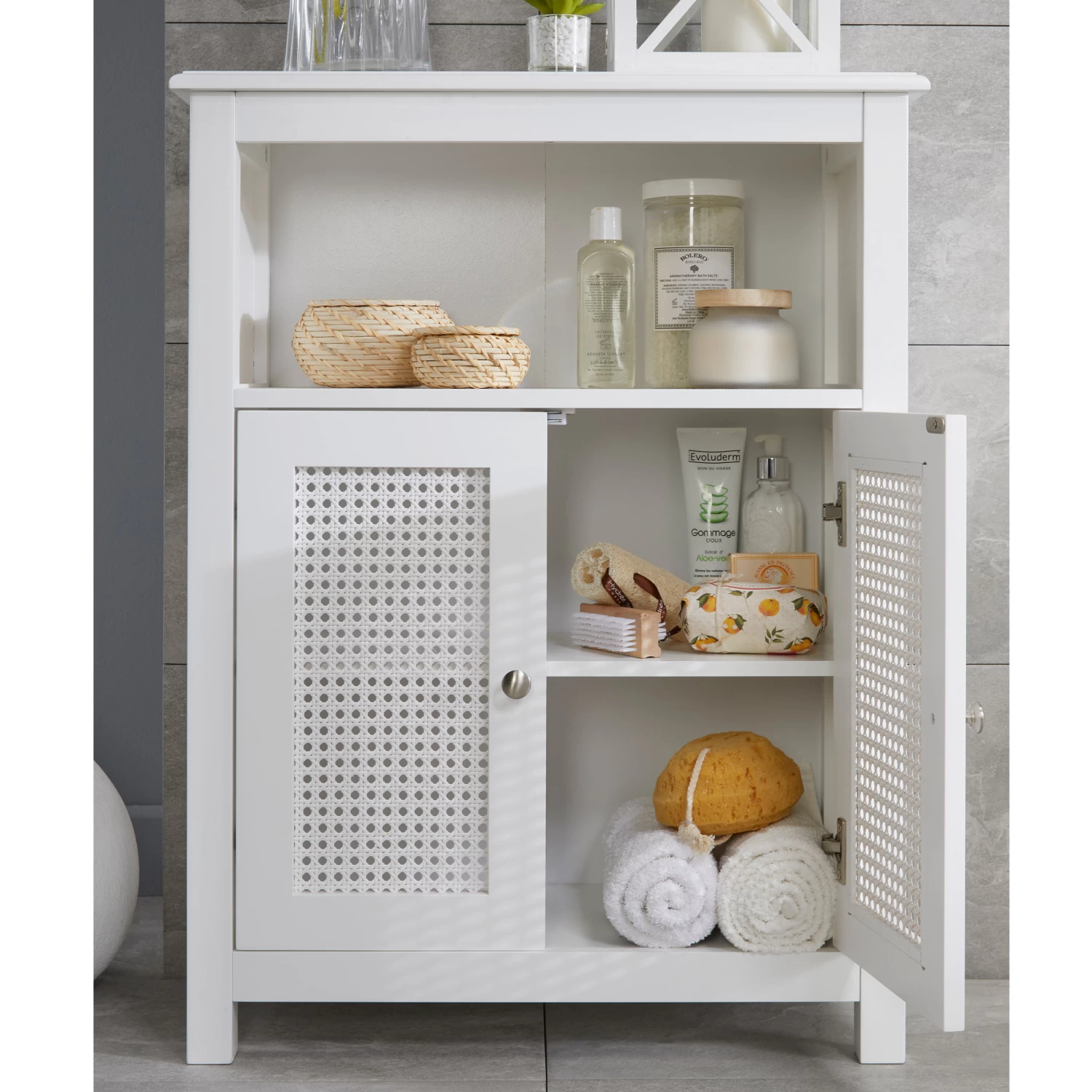 Console Unit - Rafia - White 3 Console Unit - Rafia - White - Image 3