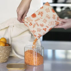 Organic Cotton Produce Bag - Set Of 3 -Home Essentials Shop pic 9758 3 61669d4dad8d3